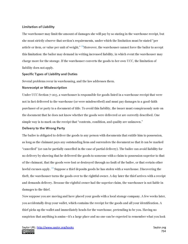 Business Law and the Legal Environment - Page 734